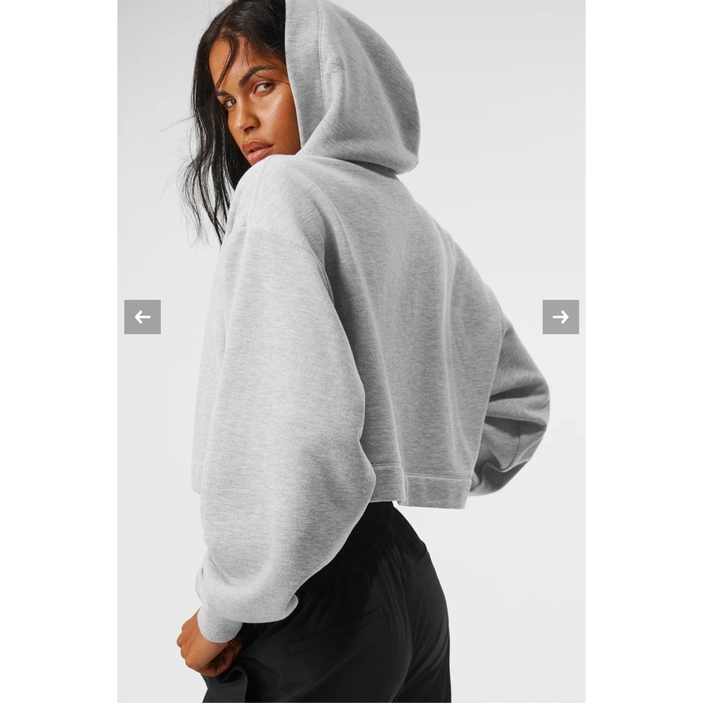 Alo Yoga Accolade Cropped Atheleisure Premium Streetfashion Athletic Oversized